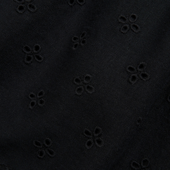 ABERCROMBIE & FITCH: Linen-Blend Eyelet Pull-On Shorts - Picture 6 of 6